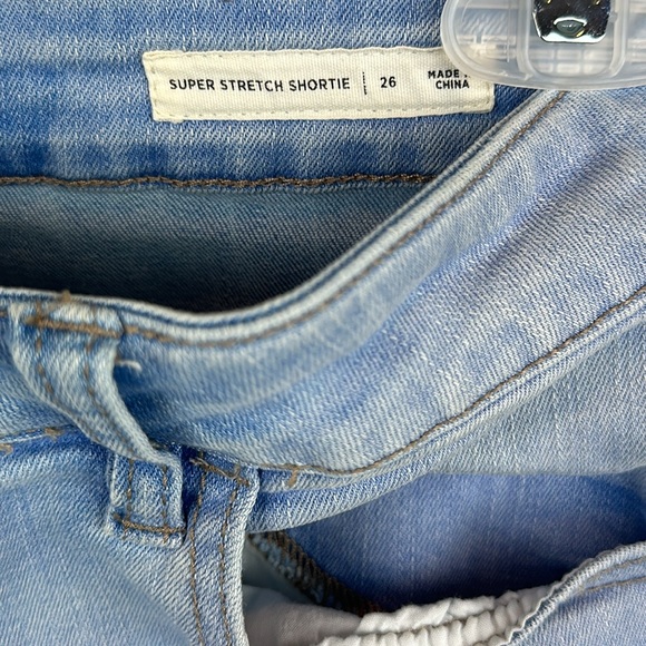 PacSun Womens Super Stretch Shortie Shorts Size 26 - Picture 10 of 10